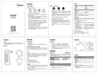 Midea美的 风扇式电暖器RoHSNTH20-15BCCC220V,1Ph50Hz升级斜风轮